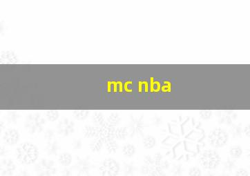 mc nba